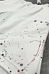 Мужские белые шорты Off-White paint-splatter
