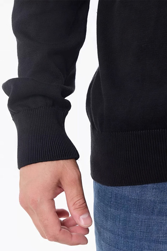 Мужской чёрный джемпер Emporio Armani