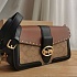 Женская кожаная сумка Coach Georgie 27x15 см
