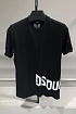 Мужская чёрная футболка Dsquared2