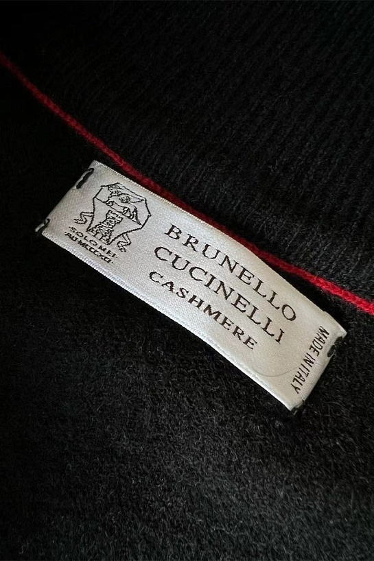Кашемировый свитер Brunello Cucinelli Premium - Black