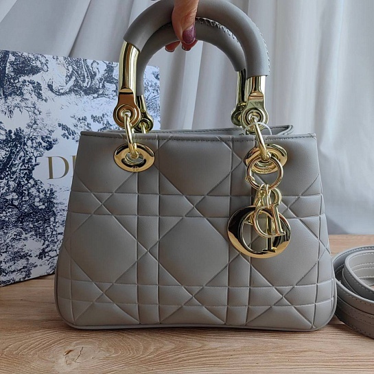 Женская сумка Christian Dior Lady D-Sire 25x18 см (6 расцветок)