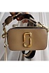 Кожаная сумка Marc Jacobs Snapshot 19x11 см - Beige