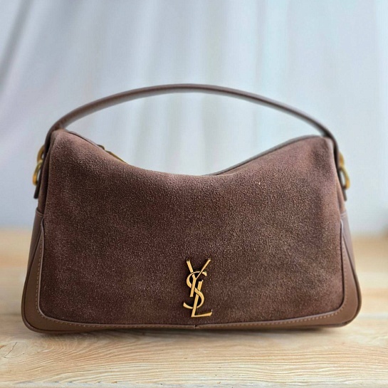 Замшевая сумка Yves Saint Laurent 29x18 см