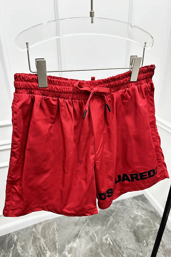 Мужские красные шорты Dsquared2