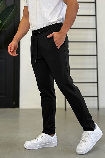 Спортивные штаны Dolce & Gabbana logo plaque - Black   