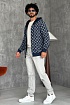 Двусторонняя кофта Gucci GG monogram - Navy