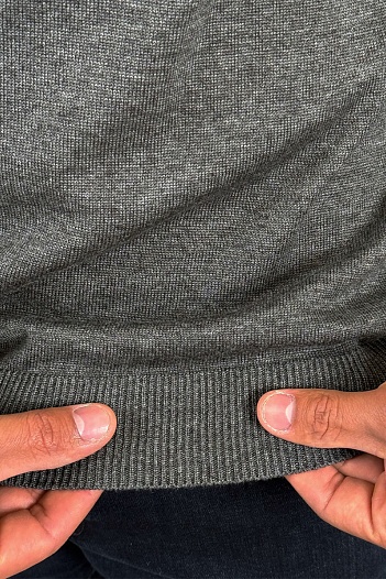 Мужской серый джемпер Loro Piana   