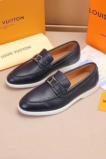 Мужские кожаные лоферы Louis Vuitton Estate   