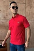 Мужское поло Burberry TB - Red