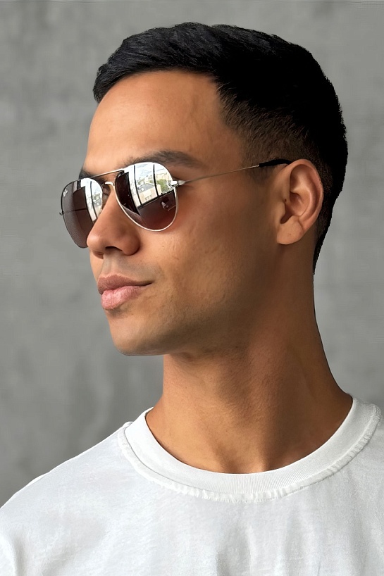 Солнцезащитные очки Ray-Ban Aviator Large Metal