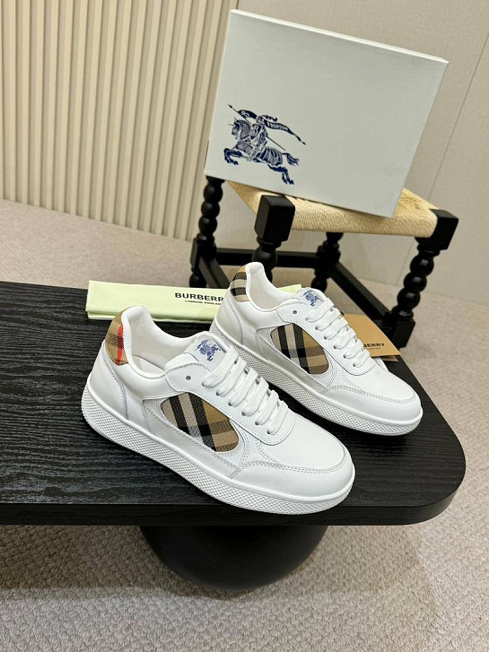 Мужские кроссовки Burberry Terrace - White