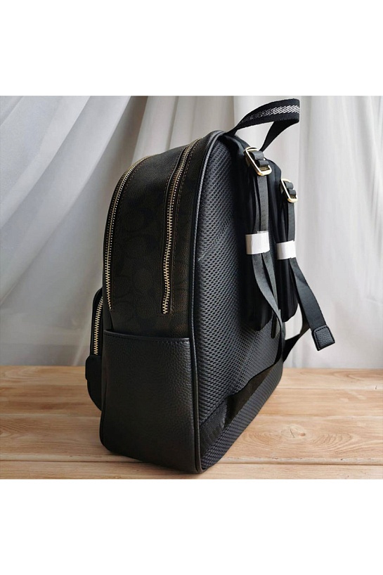 Кожаный рюкзак Coach Court 31x26 см