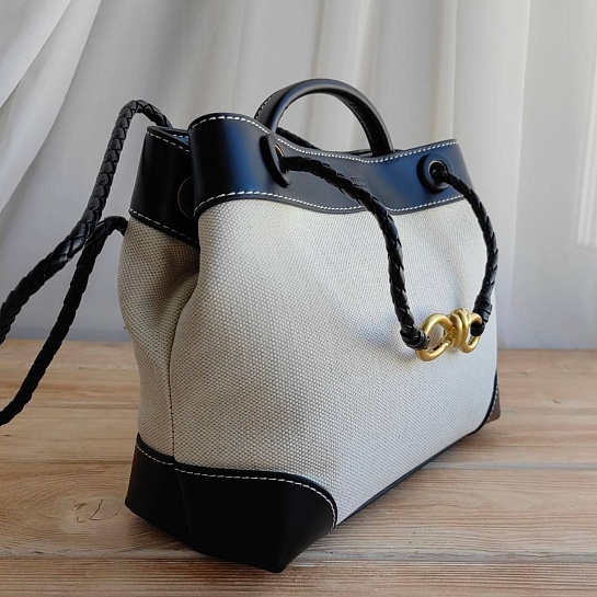 Женская сумка Bottega Veneta Small Andiamo Top Handle Bag 25x20 см (2 расцветки)