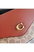 Женская сумка Coach Wyn Clutch In Colorblock 22x13 см