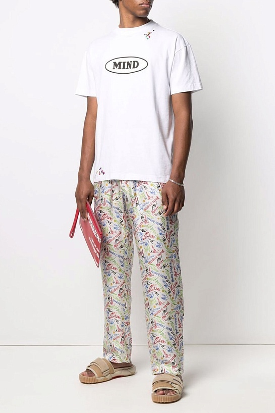 Белая футболка Palm Angels x Missoni MIND