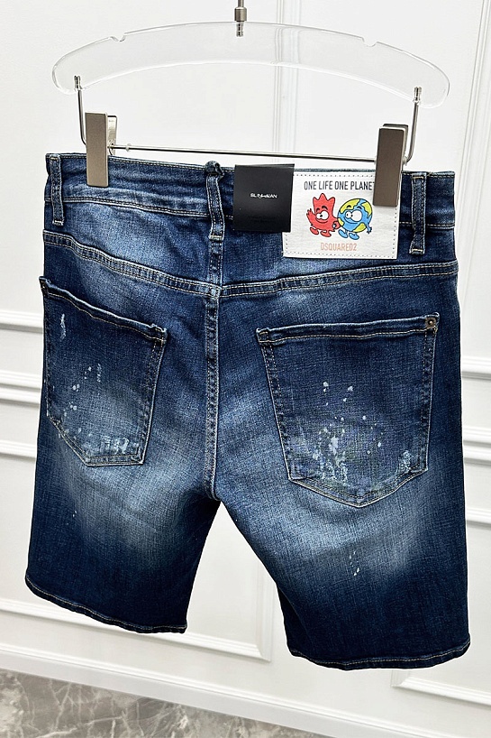 Мужские джинсовые шорты Dsquared2