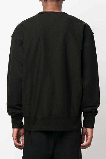 Мужской свитшот чёрного цвета Kenzo logo-print   