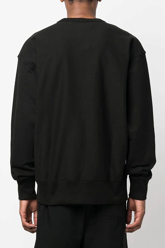 Мужской свитшот чёрного цвета Kenzo logo-print