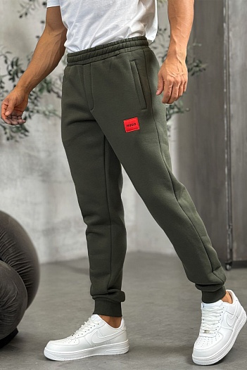 Утеплённые штаны на флисе Hugo Boss   