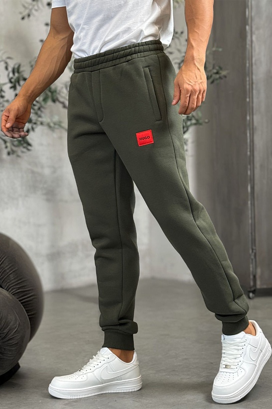 Утеплённые штаны на флисе Hugo Boss