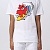 Футболка белого цвета Dsquared2 maple surf cool