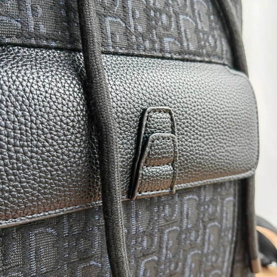 Рюкзак  Dior Oblique Jacquard 41x32 см - Black