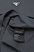 Мужская футболка Prada logo-plaque - Grey