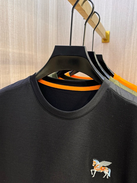 Мужская футболка Hermes Premium - Black