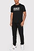 Футболка чёрного цвета Emporio Armani 7 logo-print