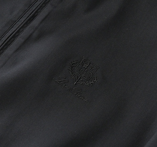 Мужская чёрная ветровка Loro Piana   