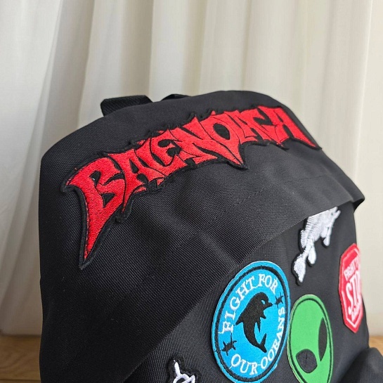 Текстильный рюкзак Balenciaga Explorer Animation 42x32 см