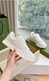 Женские кожаные кроссовки Gucci GG Cruise