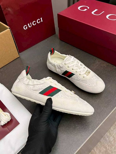 Женские кроссовки Gucci GG Shift premium   