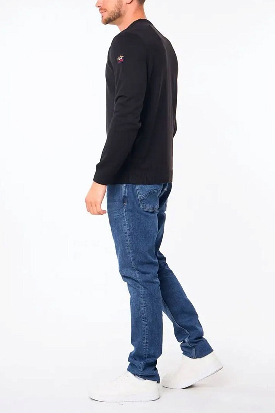 Мужской чёрный джемпер Paul & Shark