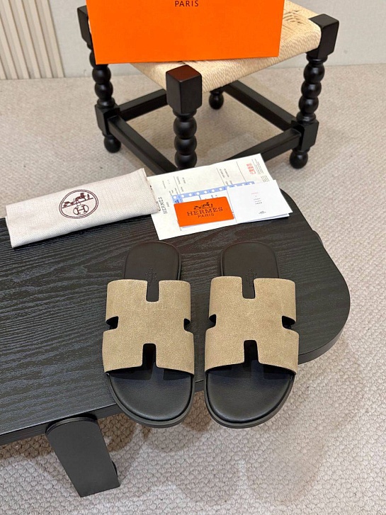 Мужские шлёпанцы Hermes Izmir