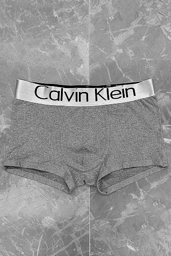 Мужское нижнее бельё Calvin Klein серого цвета   