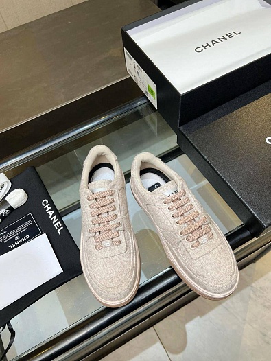 Женские кроссовки Chanel Tweed premium   