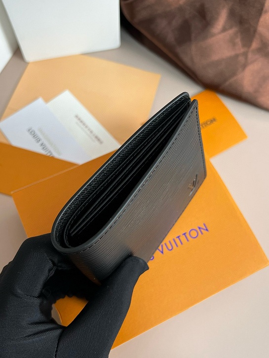 Кожаный кошелёк Louis Vuitton Slender Premium 11x8.5x1 см