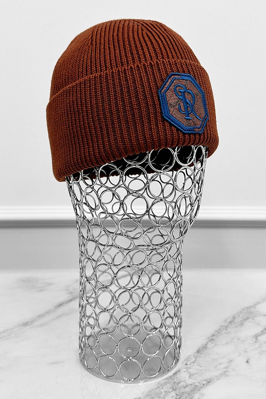 Шапка Stefano Ricci logo-embroidered - Ginger