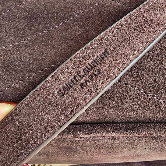 Замшевая сумка Yves Saint Laurent 28x19 см