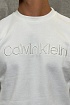 Свитшот белого цвета Calvin Klein embroidered-logo