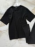 Женский костюм со стразами Balenciaga Premium - Black
