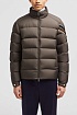 Мужской пуховик Moncler Solayan - Brown