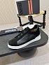 Мужские кроссовки Zegna Triple Stitch Alligator - Black