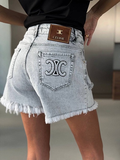 Женские джинсовые шорты Celine premium   