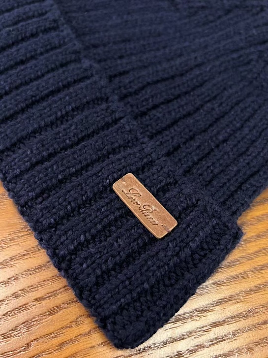 Мужская шапка Loro Piana Niseko Premium - Dark Blue