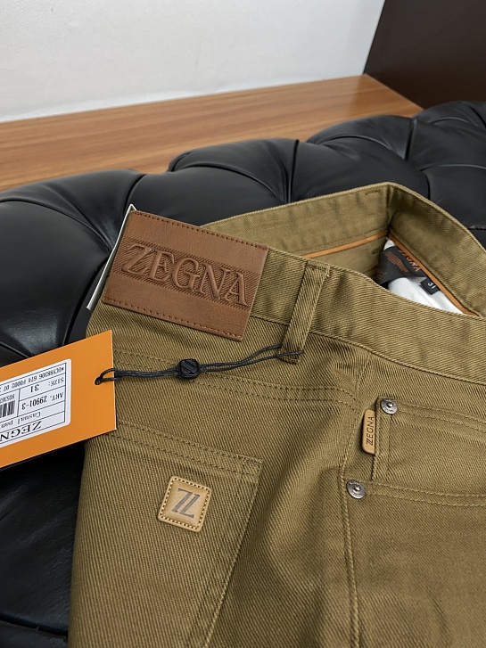 Мужские джинсы Zegna premium - Brown