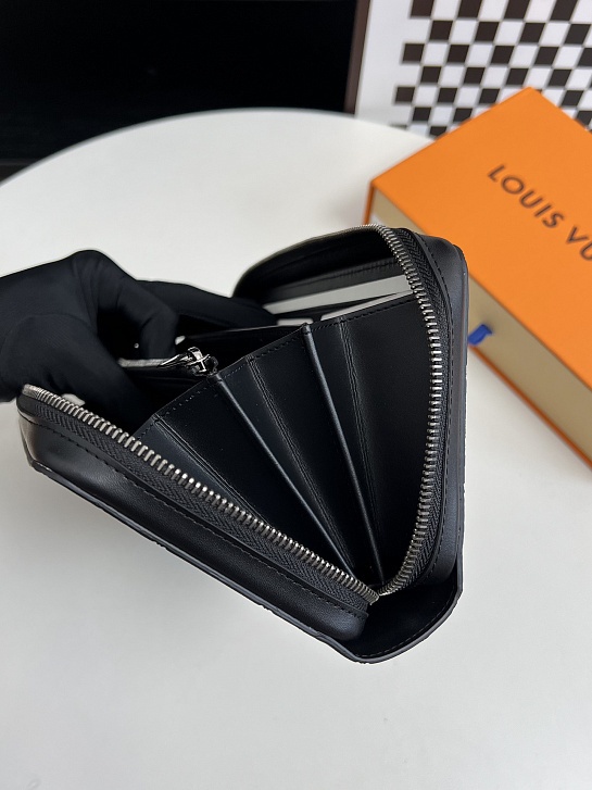 Кожаное портмоне Louis Vuitton Zippy XL premium 22x12x5 см