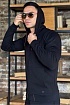 Мужская кофта на молнии Loro Piana - Black